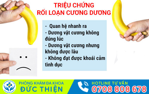 Những triệu chứng "tố cáo" nam giới bị rối loạn cương dương