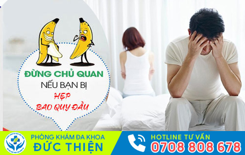 Hẹp bao quy đầu khiến nam giới tự ti trước bạn tình