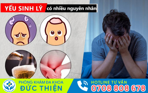 Yếu sinh lý nam do nhiều nguyên nhân gây nên