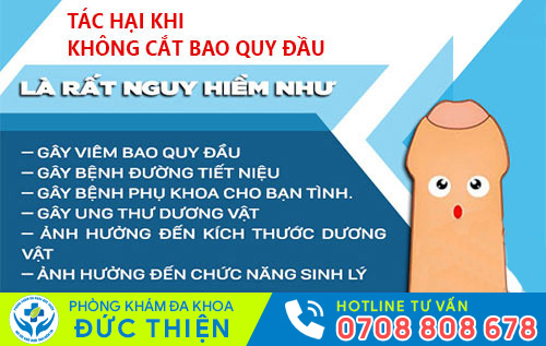 Không cắt bao quy đầu gây nhiều biến chứng nguy hiểm