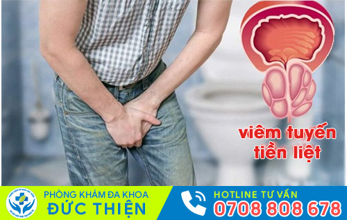 Một trong những nguyên nhân gây tiểu rắt - Viêm tuyến tiền liệt