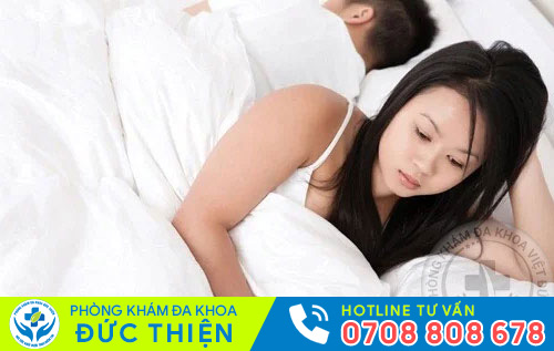 Sưng vùng kín ảnh hưởng đến chuyện chăn gối
