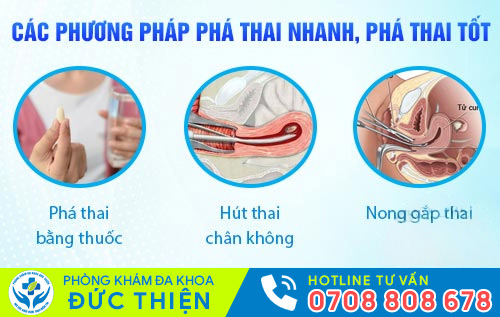 Các phương pháp phá thai nhanh, phá thai tốt hiện nay