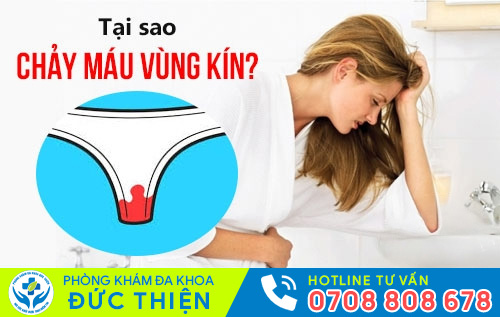 Một số nguyên nhân gây chảy máu vùng kín