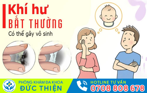 Khí hư bất thường - có thể gây ra vô sinh, hiếm muộn