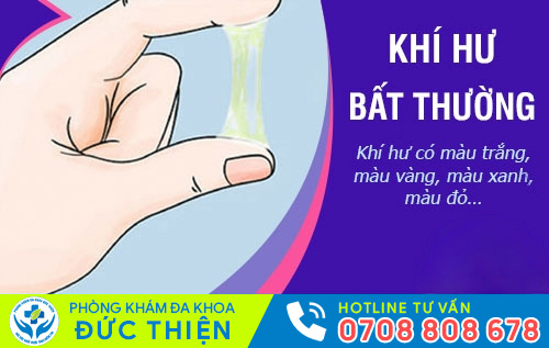 Khí hư có màu bất thường