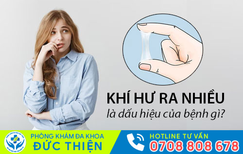 Khí hư ra nhiều