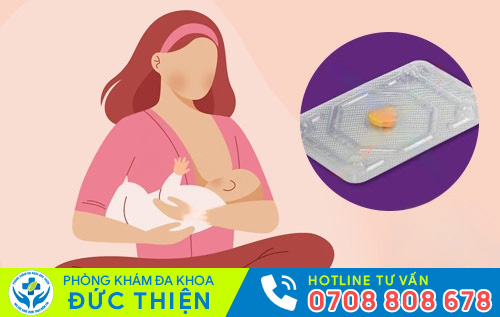 Không nên uống thuốc phá thai khi cho con bú