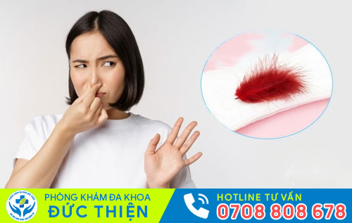 Nguyên nhân kinh nguyệt có mùi hôi