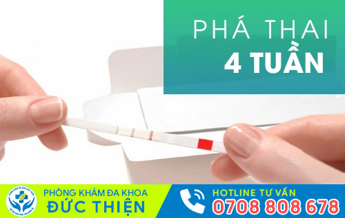 Phá thai 4 tuần