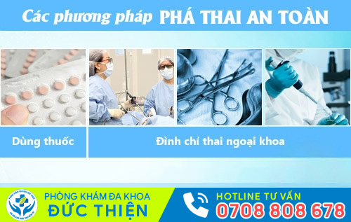 Các phương pháp đình chỉ thai an toàn