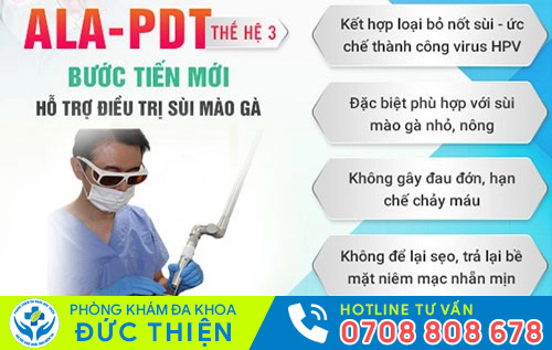 Các phương pháp điều trị sùi mào gà hiệu quả tại Phòng Khám Đức Thiện