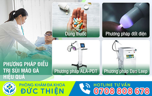 Gặp bác sĩ để được hỗ trợ điều trị bệnh sùi màu gà hiệu quả