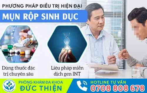 phuong phap dieu tri hien dai mun rop sinh duc