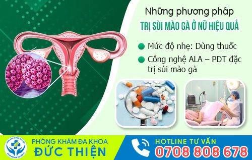 Phòng khám Đức Thiện - địa chỉ chữa sùi mào gà ở cổ tử cung uy tín