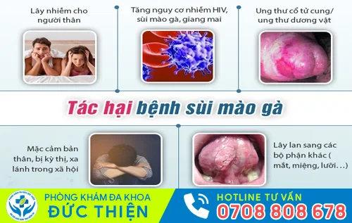 tac hai cua benh sui mao ga